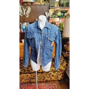 M vintage denim jacket by Burlington 1980s